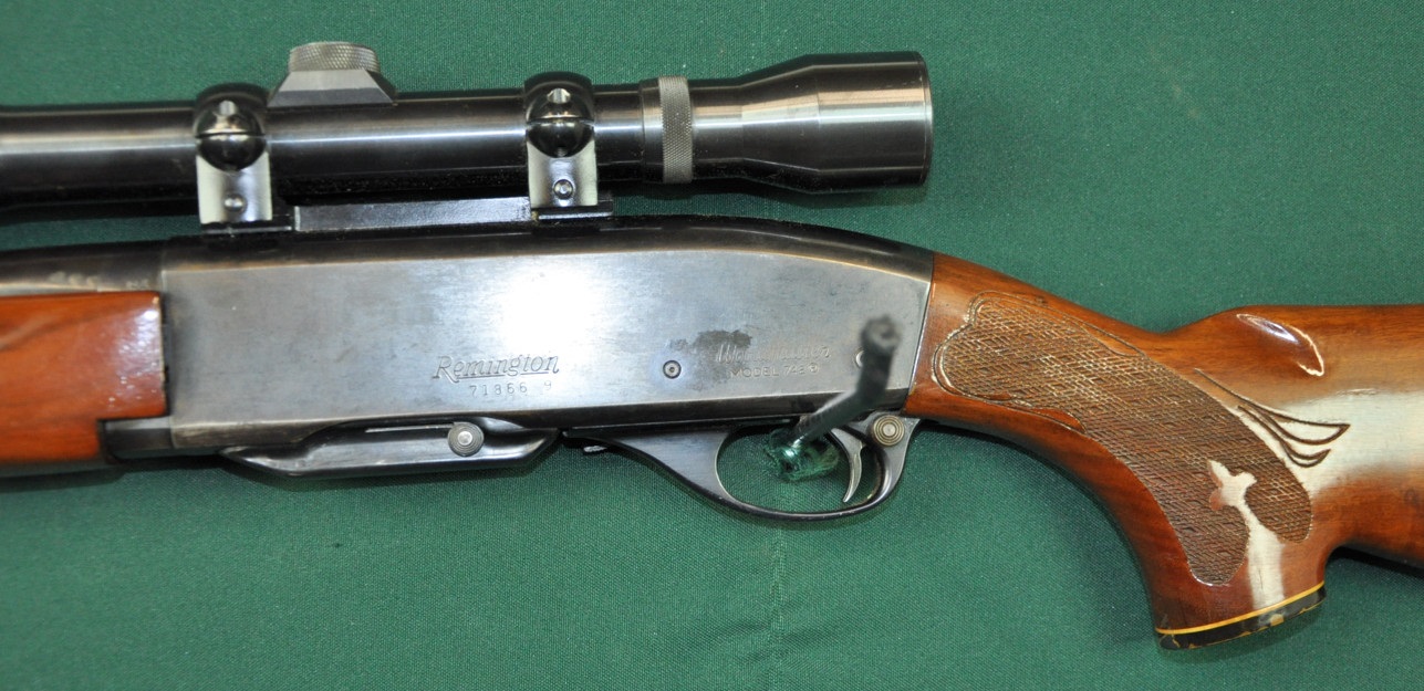 Remington Model 742 Woodmaster 243 Semi Auto Rifle For Sale At